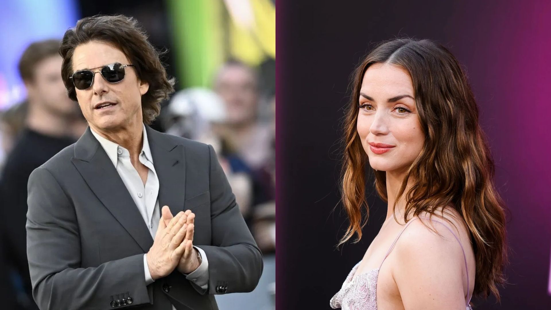 Tom Cruise and Ana De Armas attended Oasis show. (Image via Getty)