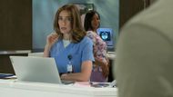 Beyond the Gates: two different reactions to seeing Derek at the hospital | Image: CBS
