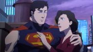 Jerry O'Connell and Rebecca Romijn in The Death of Superman | Image via Warner Bros. Animation
