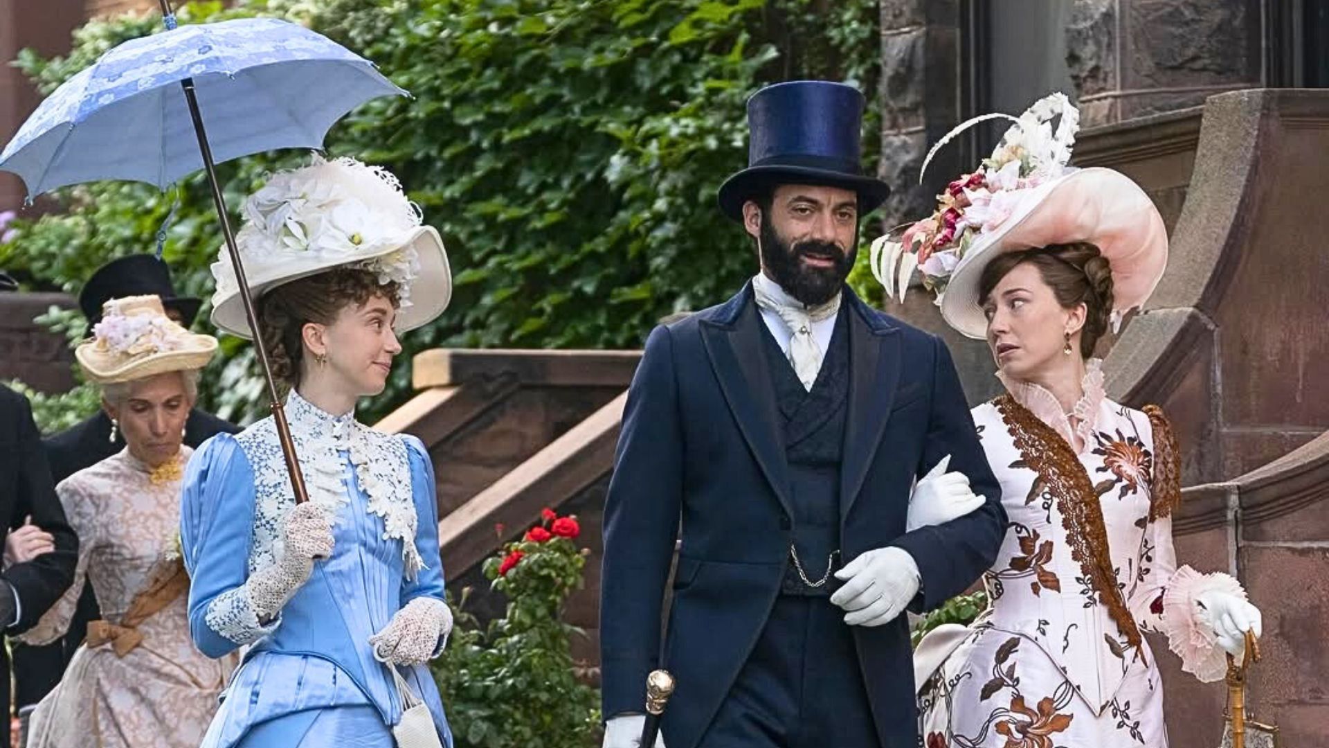 Were the Van Rhijns a real family in The Gilded Age? (Image via Instagram/@gildedagehbo)