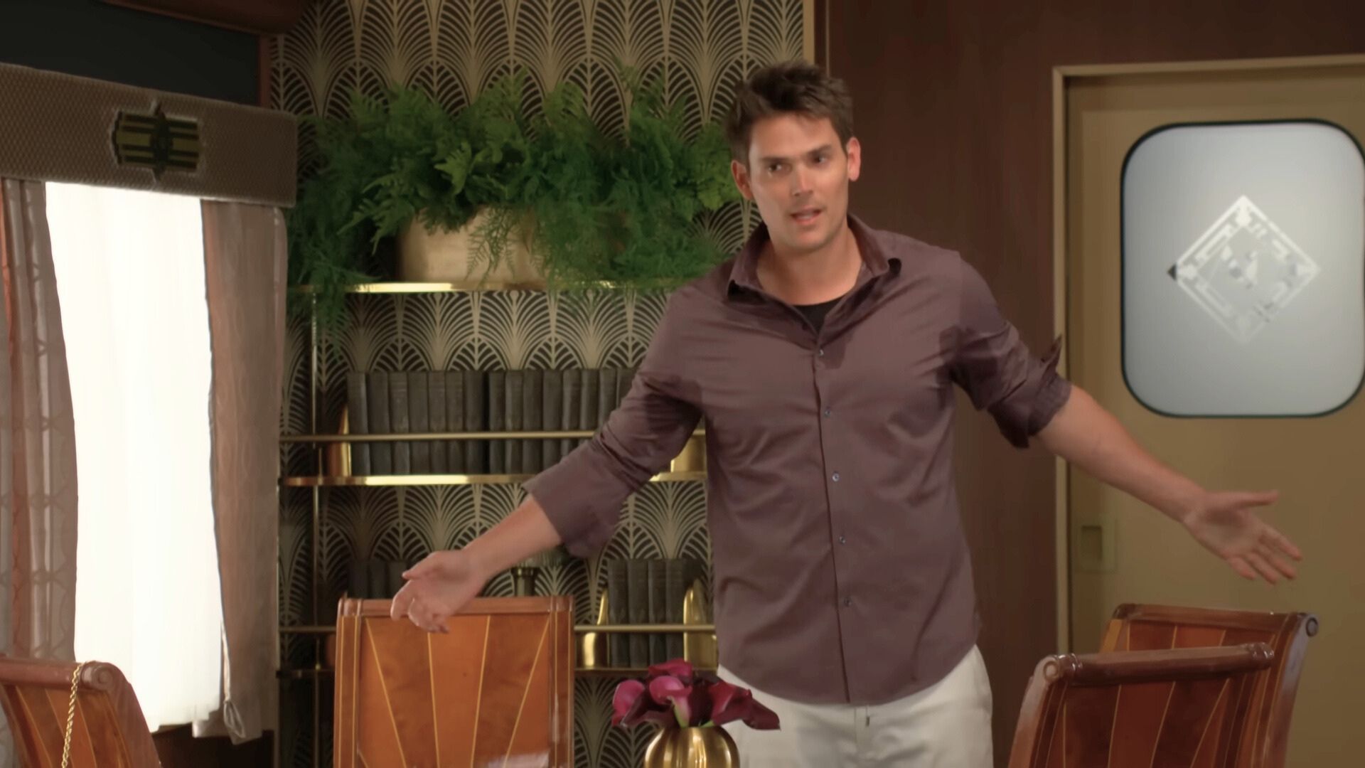 Adam crashes the party on The Young and the Restless | Image: CBS