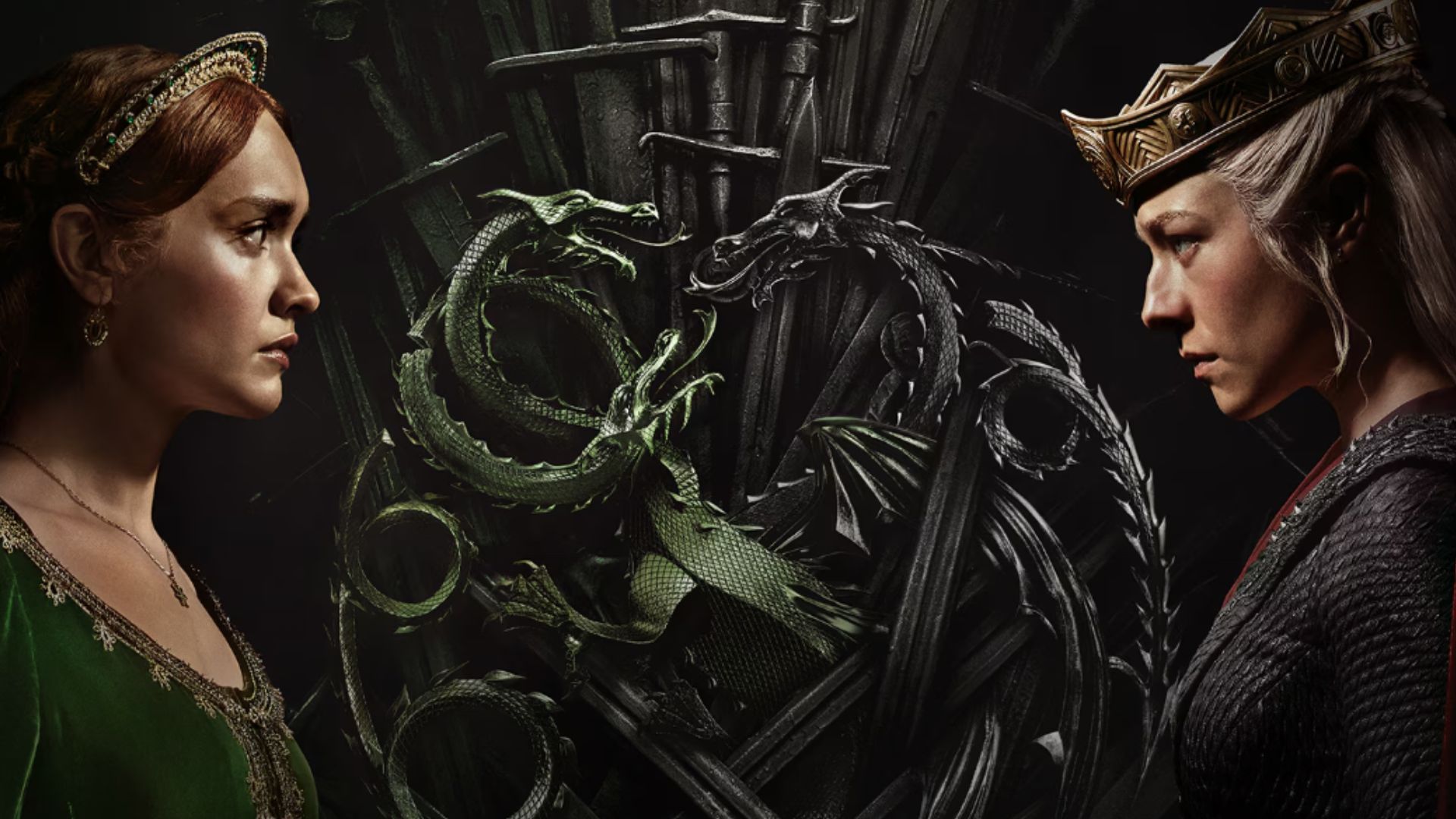 Alicent Hightower and Rhaenyra Targaryen (Image via HBO)