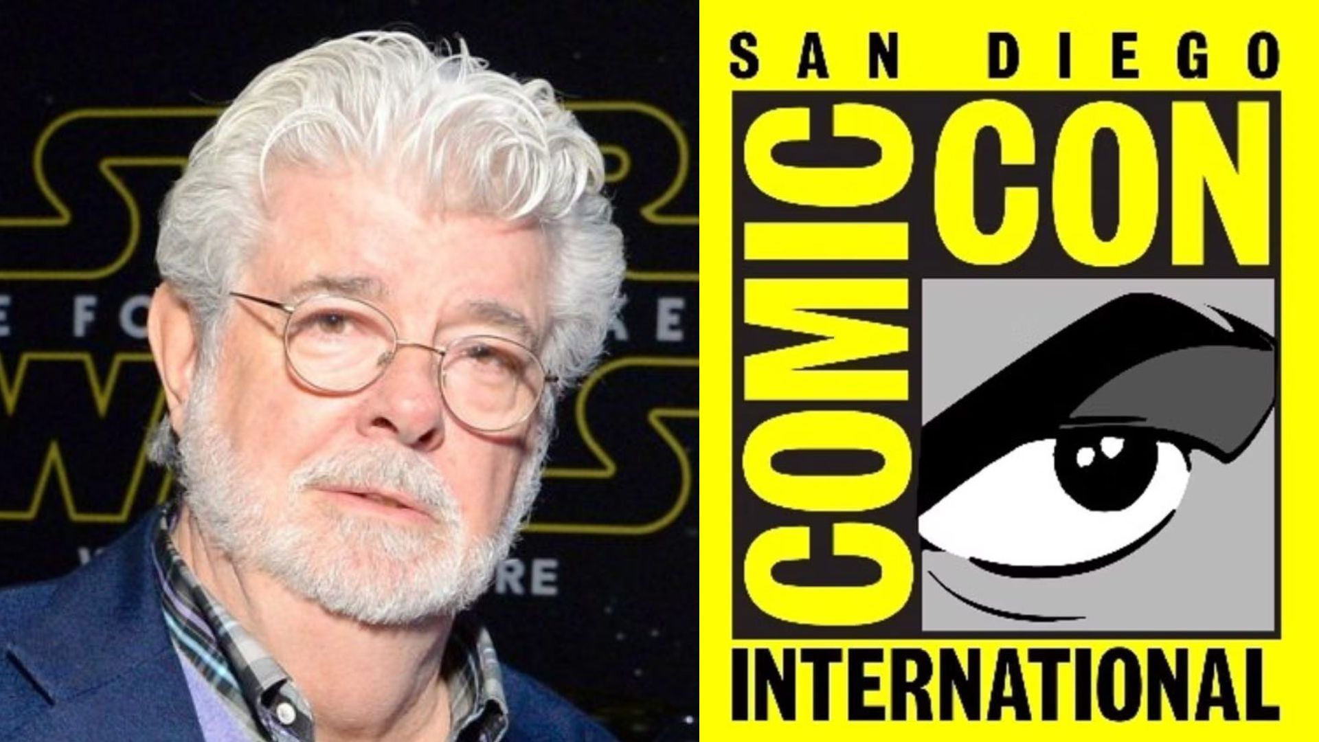 Photography of George Lucas | Image via SDCC