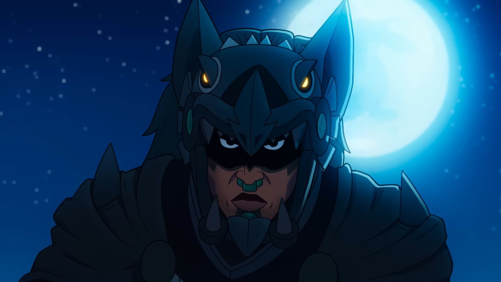 Still from Aztec Batman: Clash of Empires (Image via Warner Bros. Entertainment)