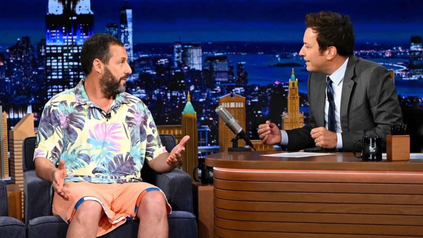 Fans react hilariously as Adam Sandler appears on Jimmy Fallon