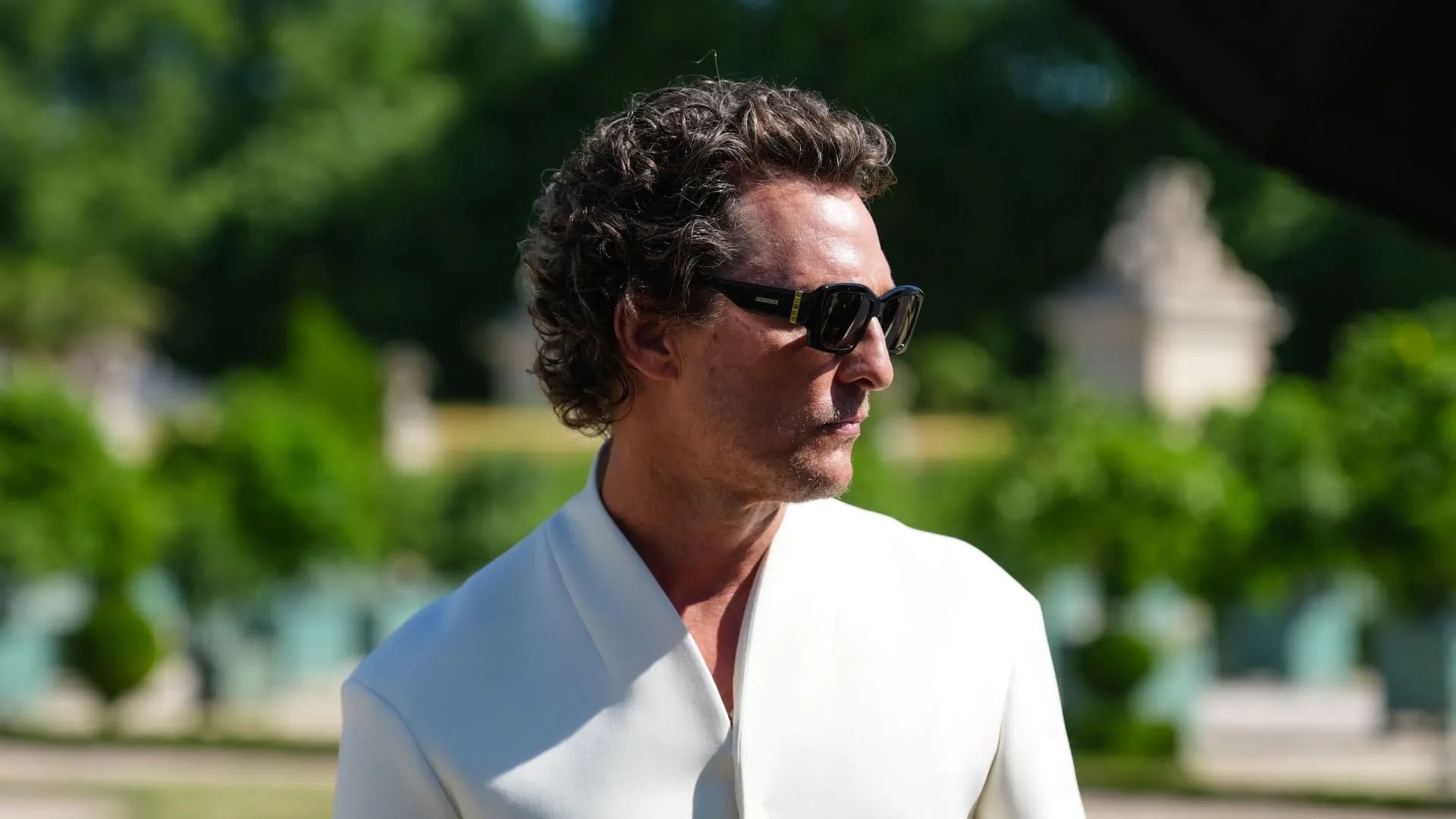 Matthew McConaughey Photographed at the Paris Fashion Week - Menswear Spring/Summer 2026 - Source: Getty