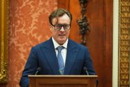 Toby Stephens at the reception for winners of the Queen's Commonwealth Essay Competition 2024 - Source: Getty