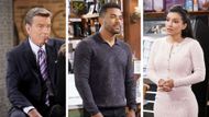 Jack, Nate, and Audra on The Young and the Restless | Images: JPI