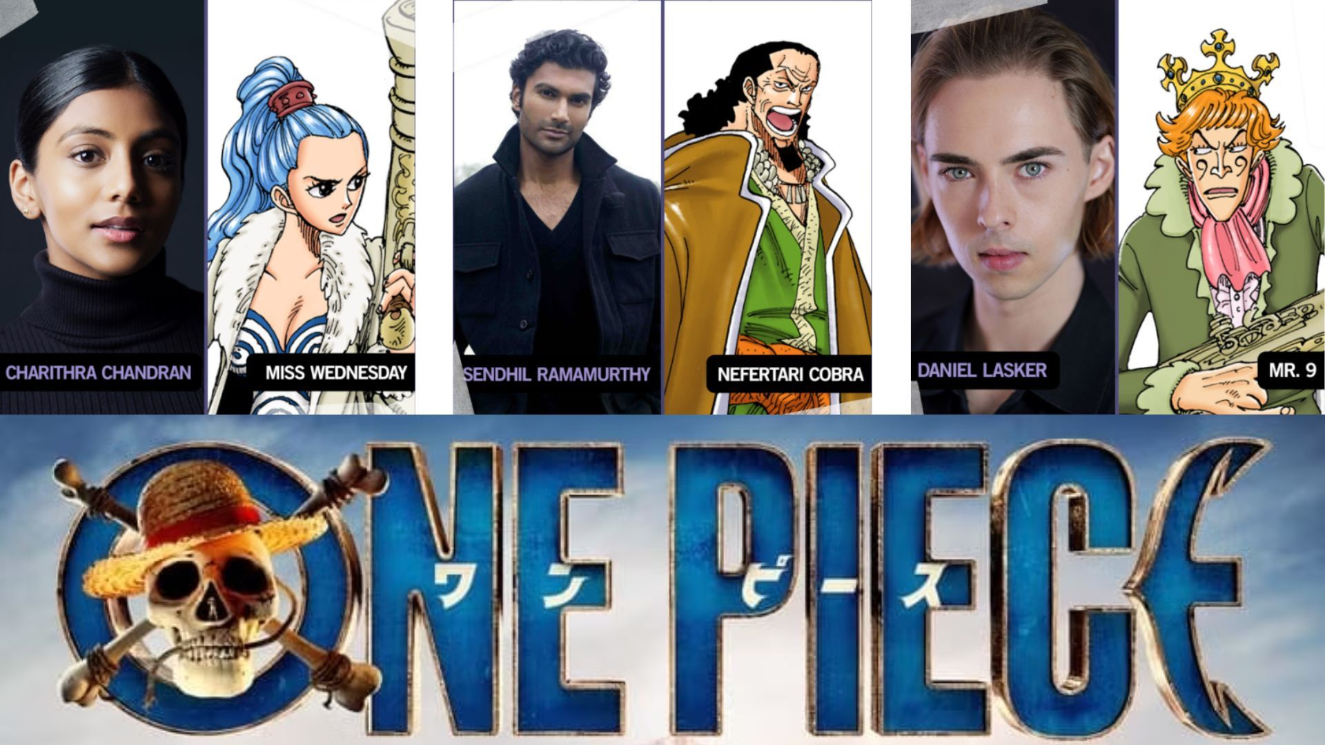One Piece Season 2 cast (Image via Netflix, compiled using Canva)