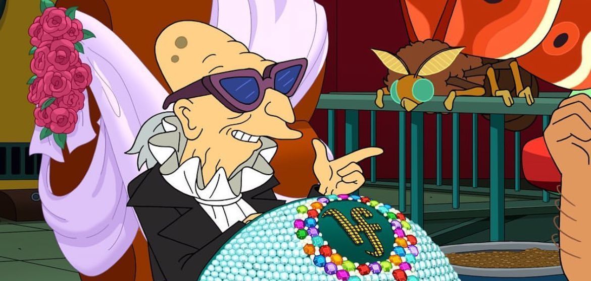 Image via Instagram (@futuramaonhulu)