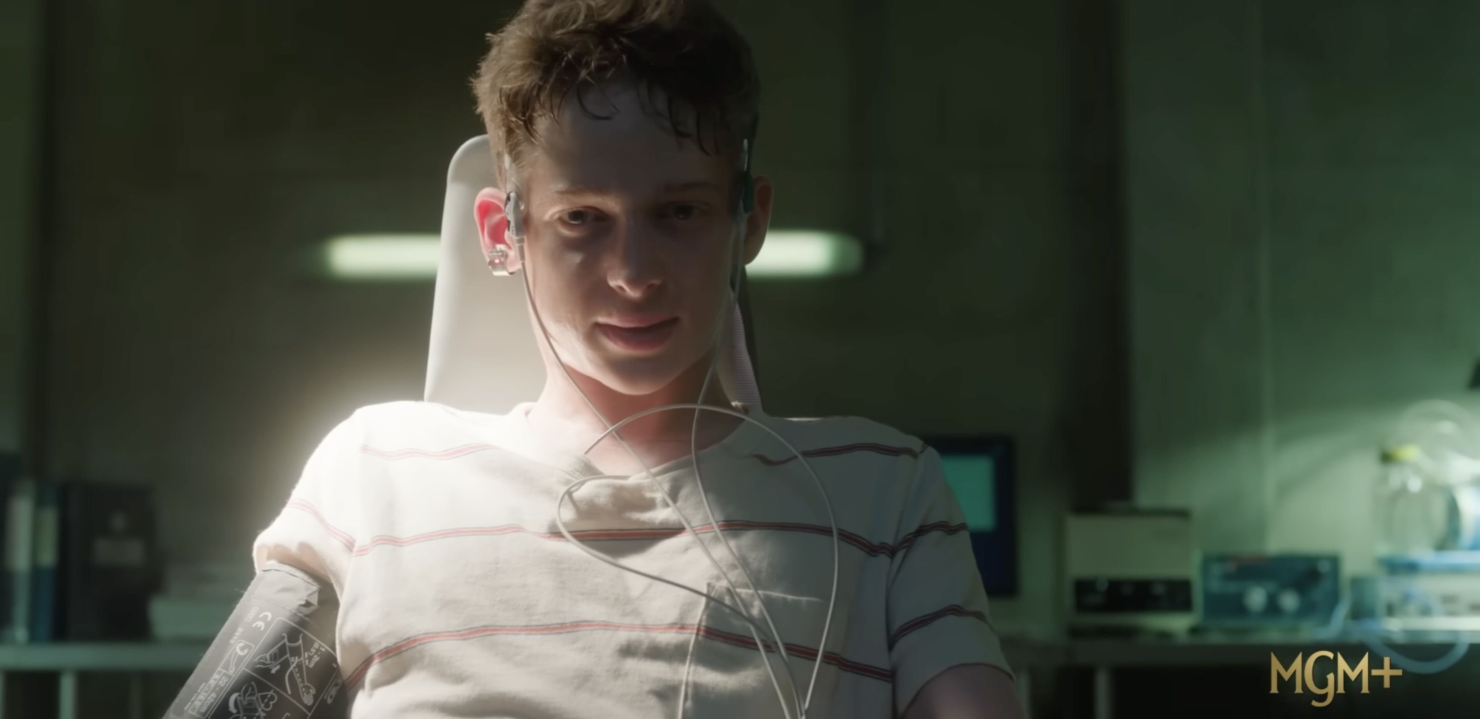 The Institute examines just how much people are willing to endure when faced with injustice and peril at a young age. (Image source- MGM+/YouTube)