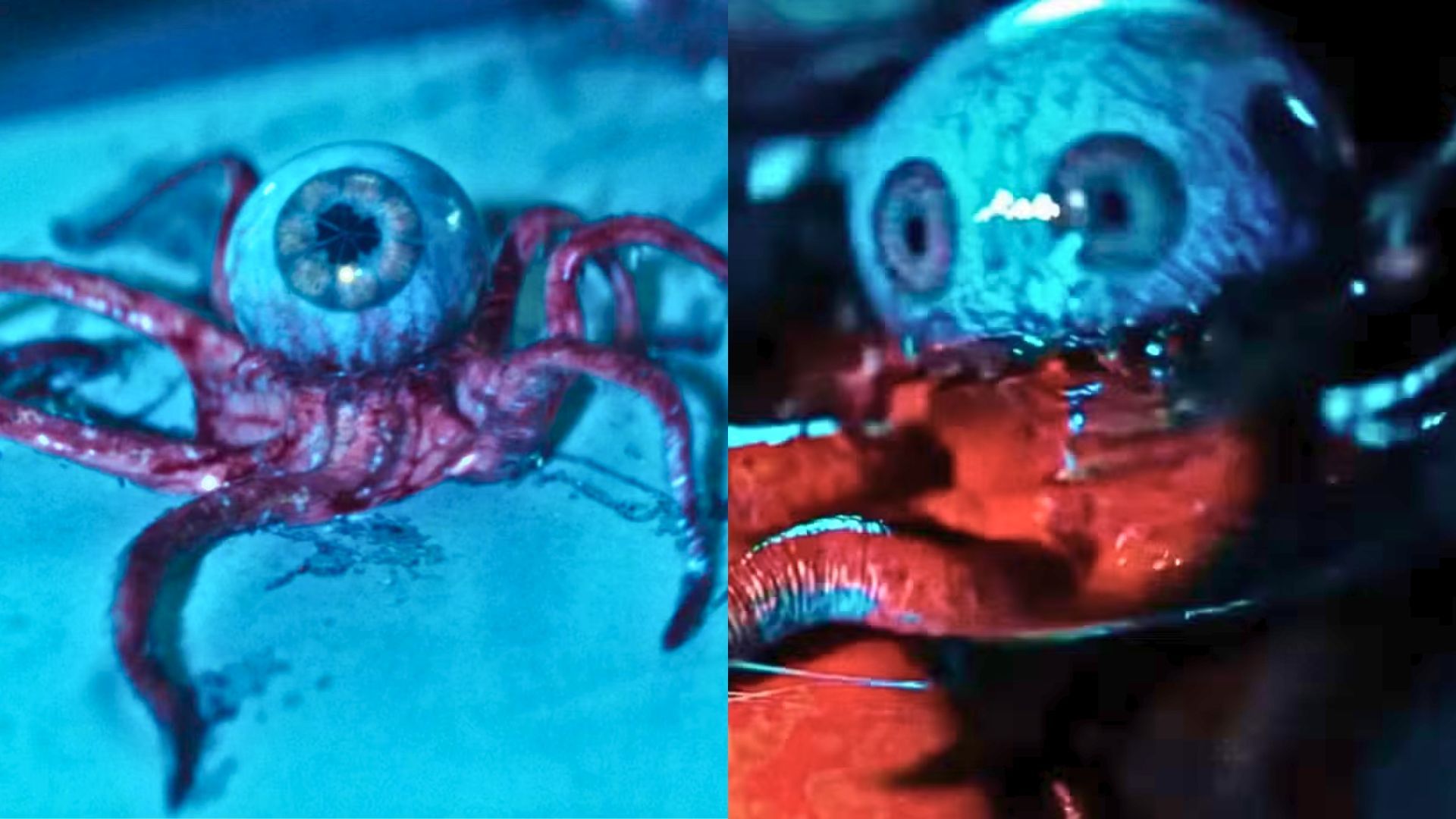 The Eyeball Monster from Alien: Earth is a parasitic alien with mind-control abilities (Image via FX)