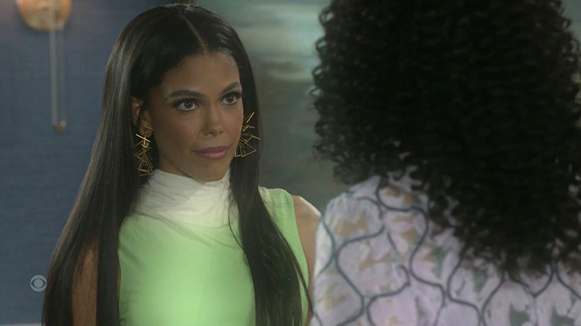 Beyond the Gates: Dani Dupree offers guidance to her daughter Chelsea | Image: CBS