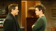 Michael (Christian LeBlanc) and Kevin (Greg Rikaart) were revealed as half-brothers on The Young and the Restless | Image: JPI