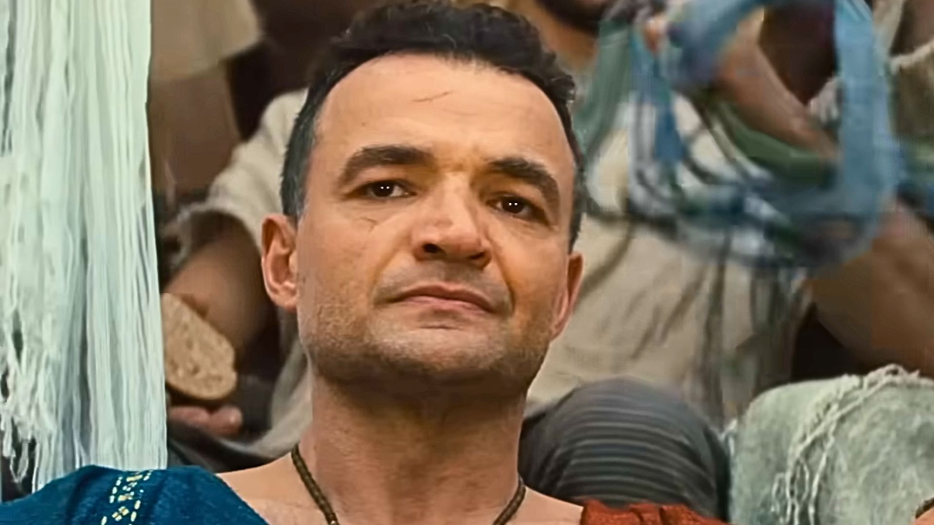 Nick Tarabay returns as Ashur in Spartacus: House of Ashur, a bold alternate-history sequel (Image via YouTube/STARS)