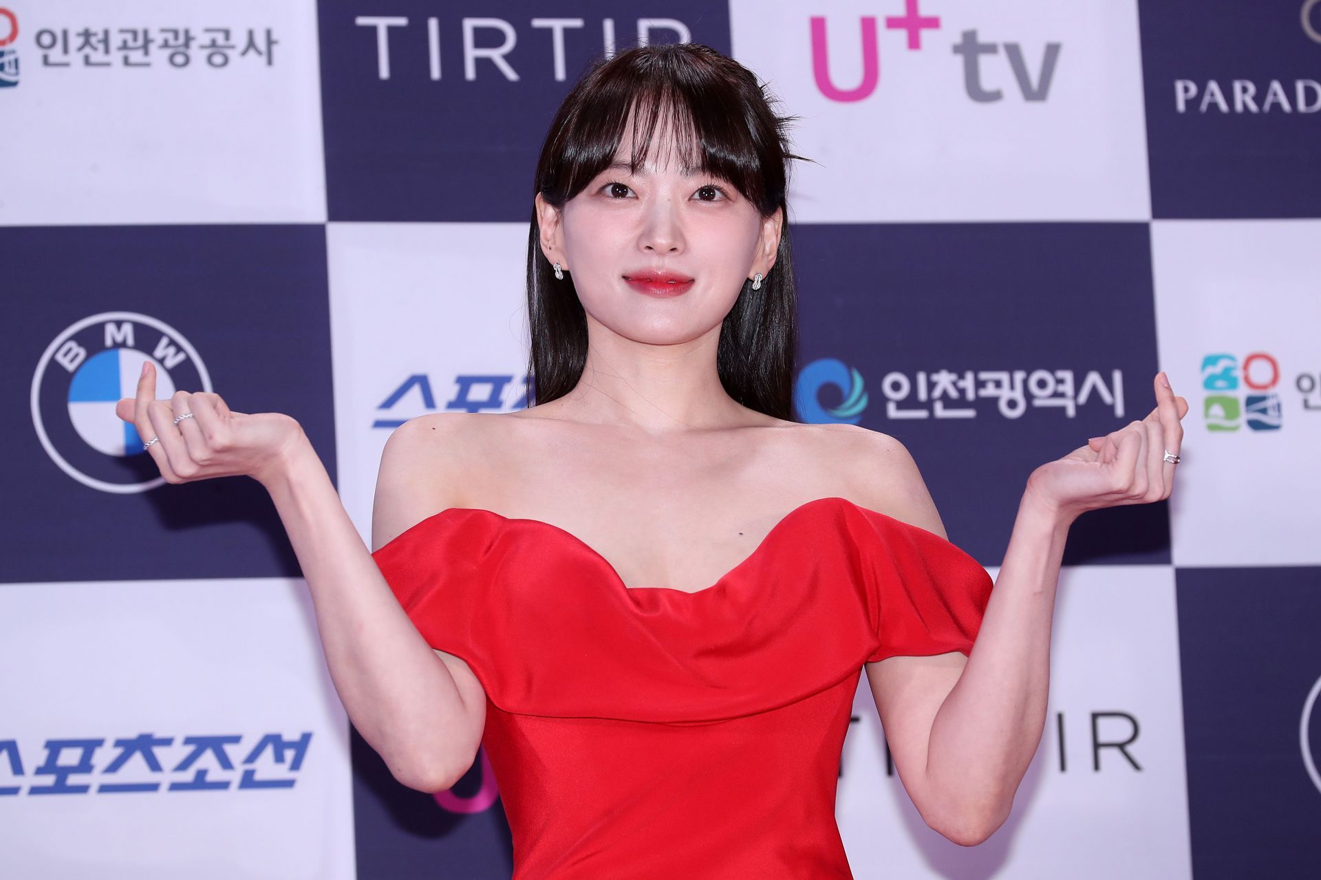 South Korean actress Chun Woo-Hee attends the 3rd Blue Dragon Series Awards at Paradise City Hotel on July 19, 2024 in Incheon, South Korea | Image via: Getty
