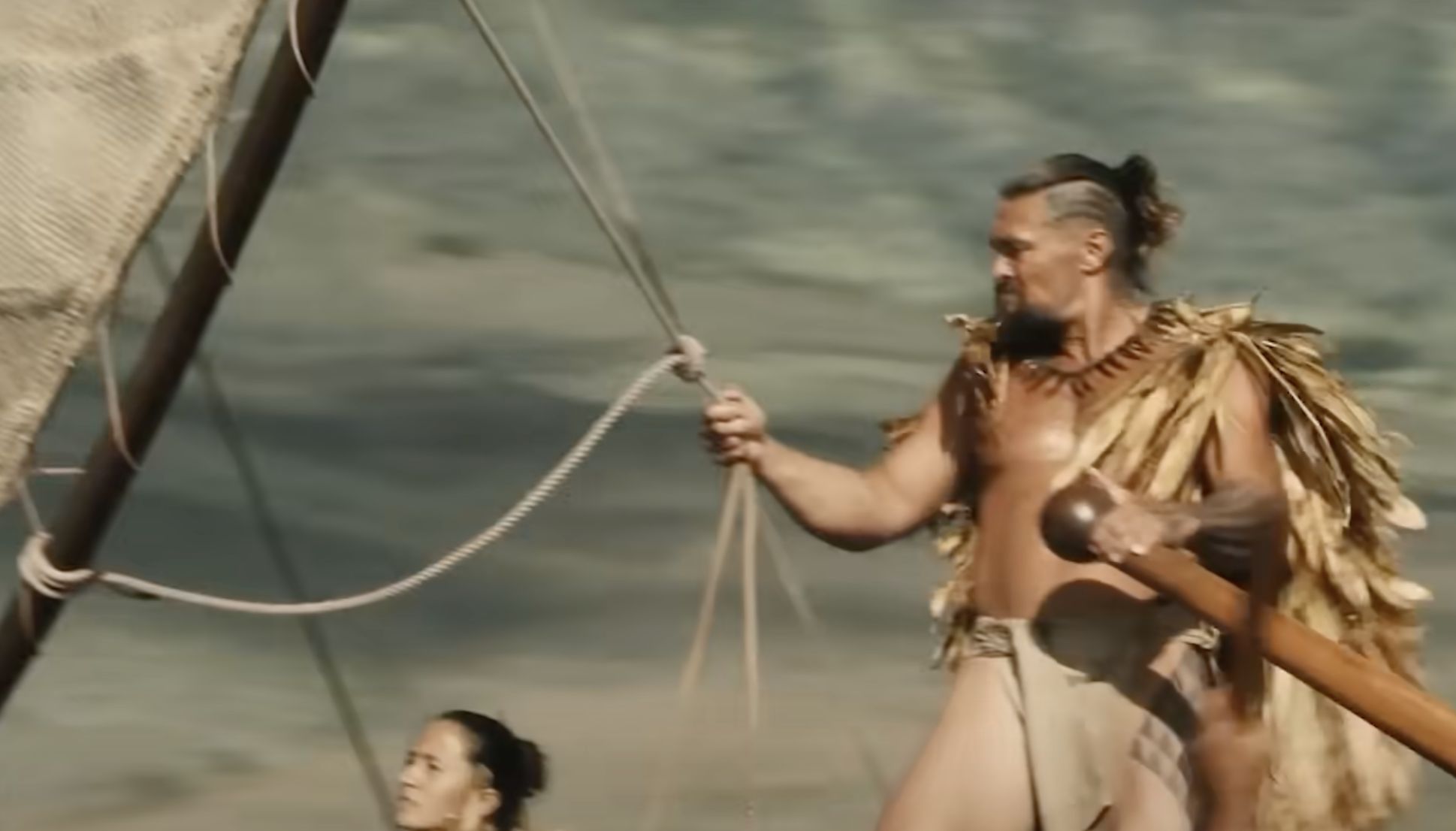 How did Ka&rsquo;iana show King Kahekilli that he is at the top of his game in Chief of War? (Image Via Apple TV)