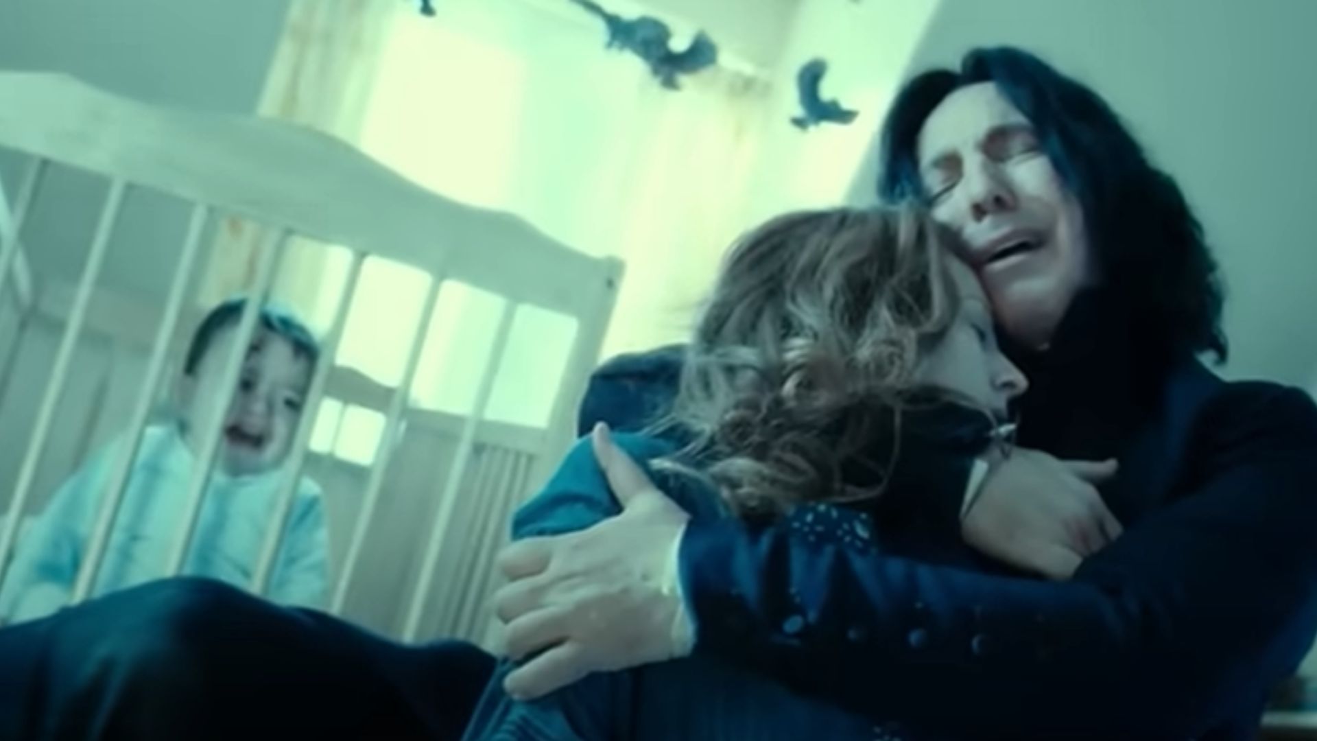 Snape and Lily in Harry Potter (Image Source: @ Movieclips/ YouTube)