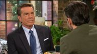 Jack (Peter Bergman) told Cane (Billy Flynn) he didn't want his empanadas on The Young and the Restless | Image: CBS