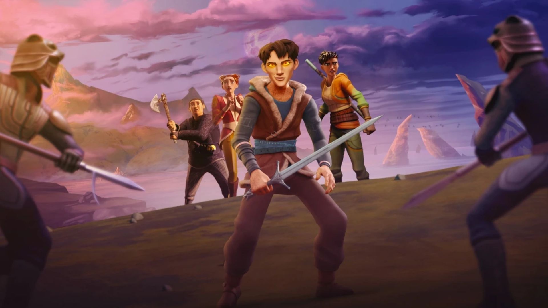 Redmire in Wolf King | Image via Netflix