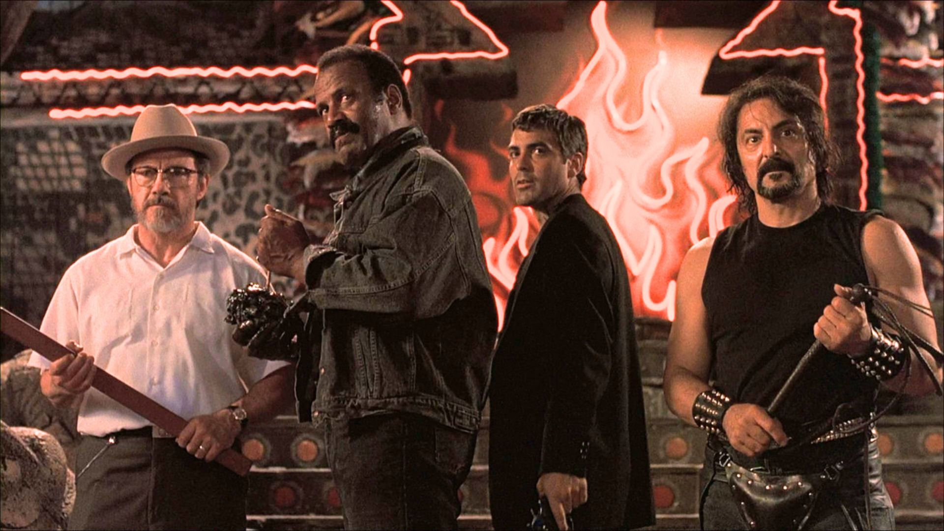 George Clooney as Seth Gecko in &quot;From Dusk Till Dawn&quot; | Image via MUBI