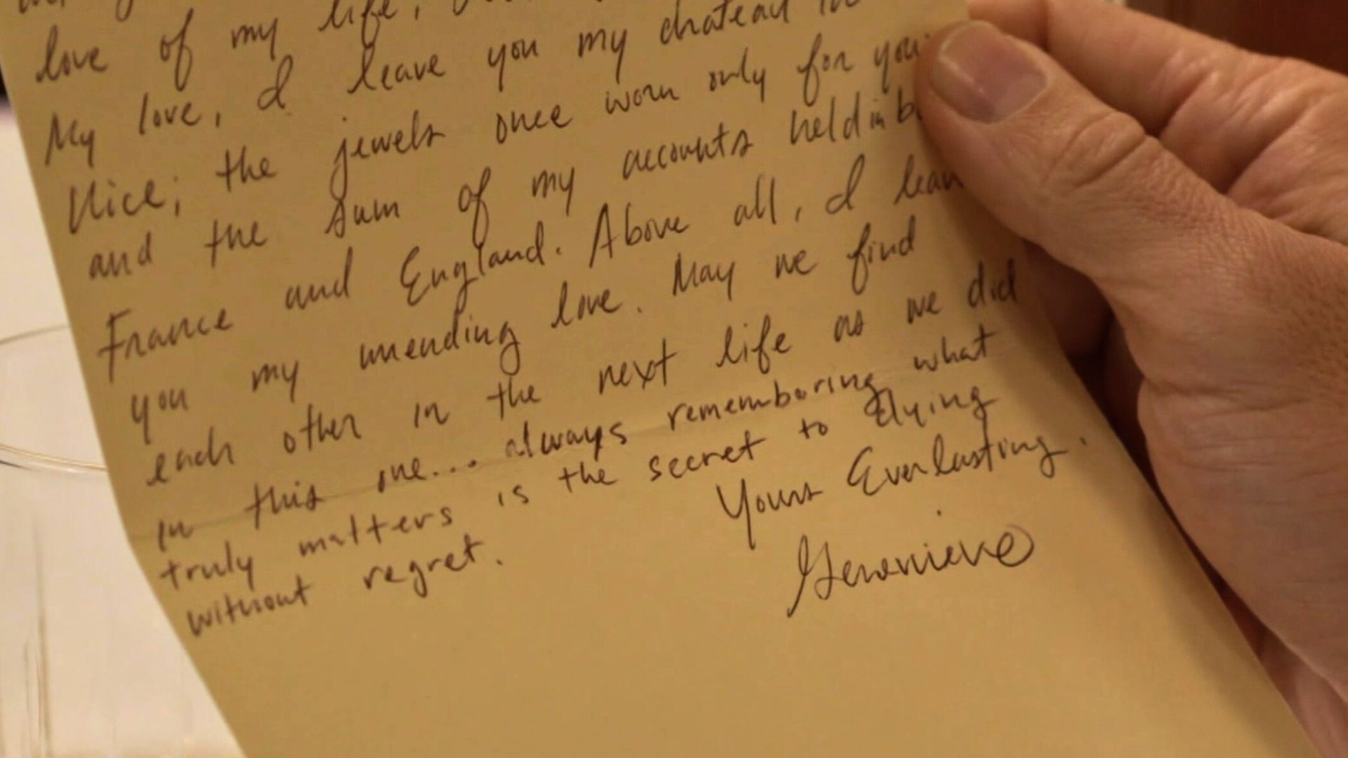 The letter about Colin and Genevieve on The Young and the Restless | Image: CBS