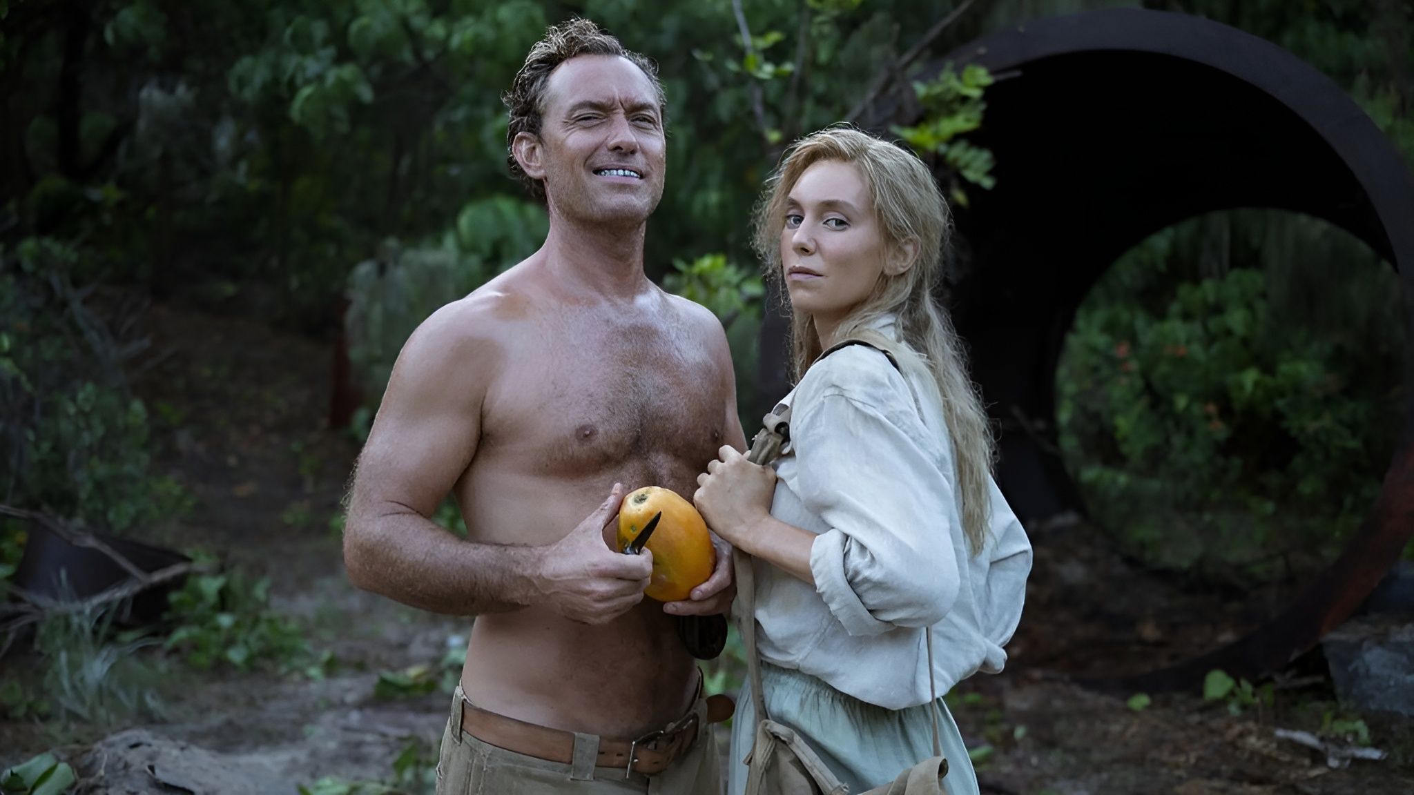 Vanessa Kirby and Jude Law in Ron Howard&rsquo;s Eden (Image via Instagram/edenthemovie)
