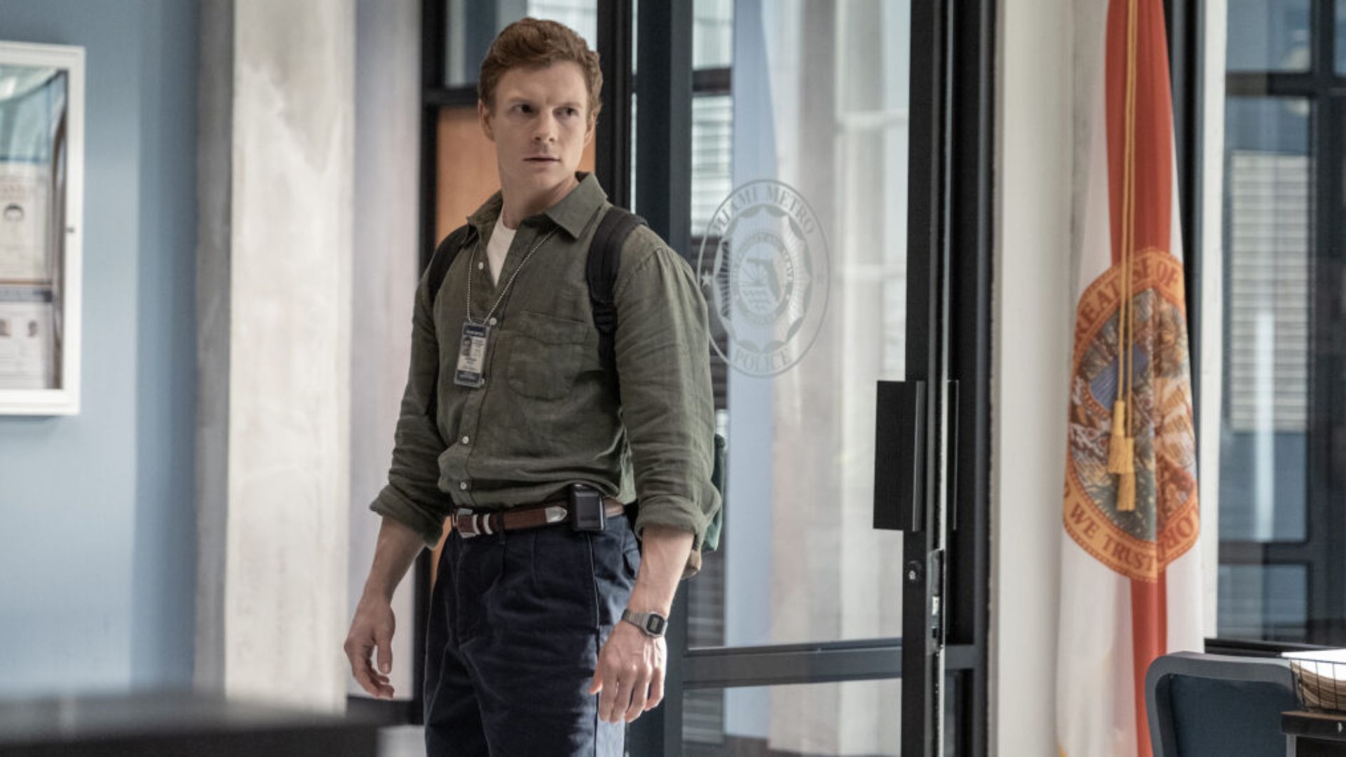 Patrick Gibson as Dexter in Dexter: Original Sin (Image via Paramount+)