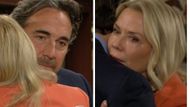 Brooke and Ridge hug on The Bold and the Beautiful | Image: CBS