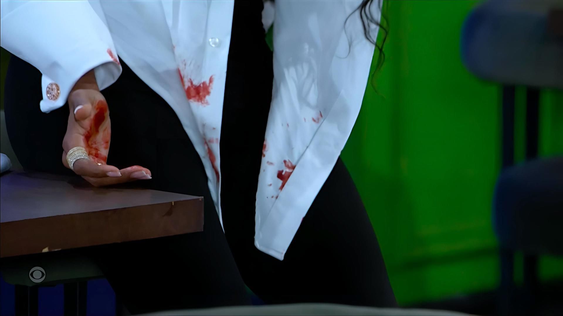 Hayley worked to put on a better show than The Articulettes on Beyond the Gates | Image: CBS