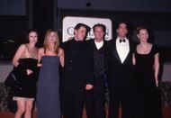 "Friends" Cast At 55th Annual Golden Globes - Source: Getty