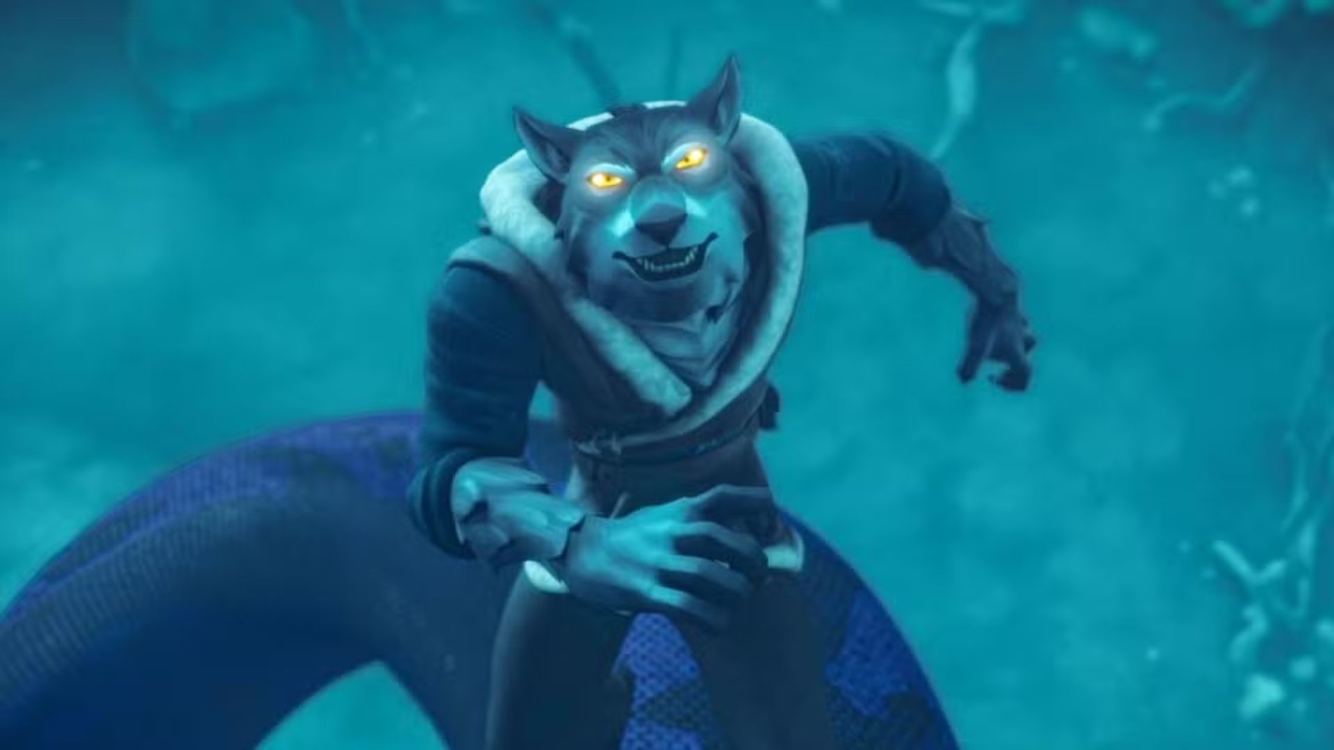 Drew Ferran as the Gray Werewolf in Wolf King | Image via Netflix