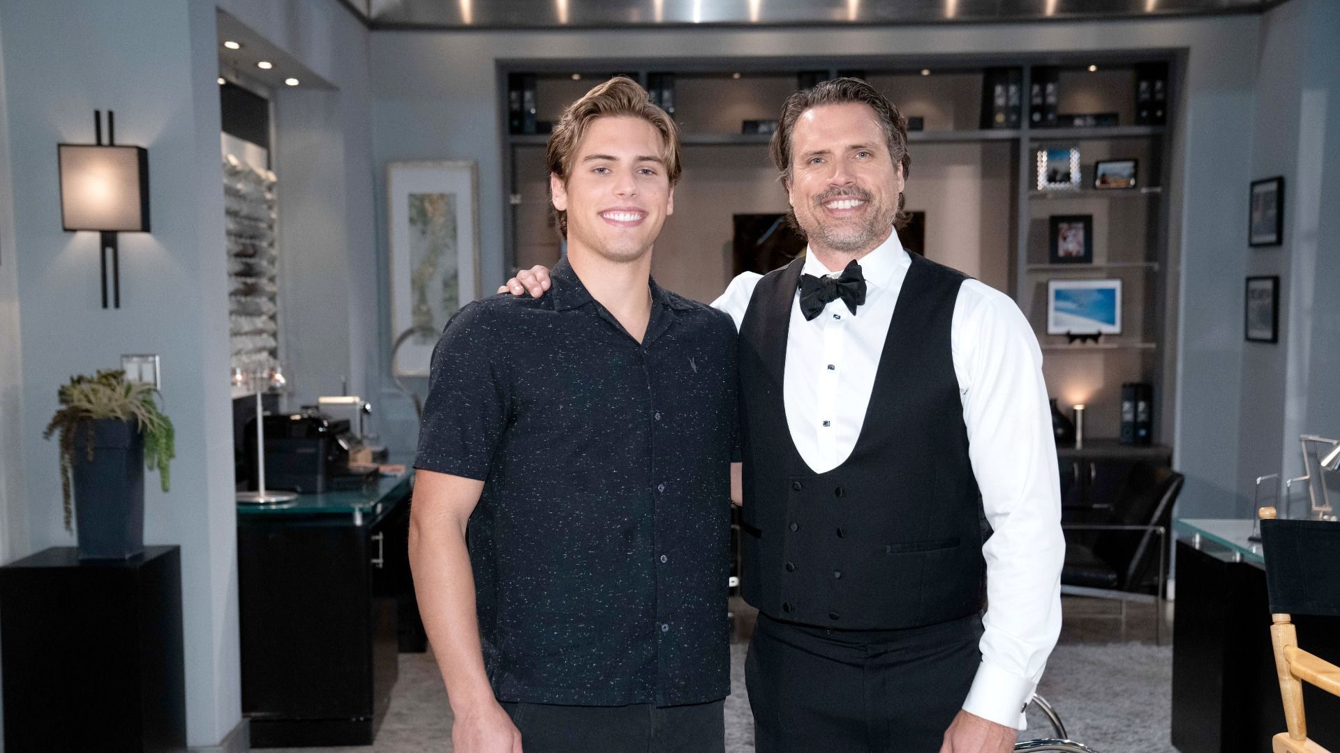 Joshua Morrow, who plays Nick on The Young and the Restless, is proud of his son, Crew Morrow, who plays Will on The Bold and the Beautiful | Image: JPI