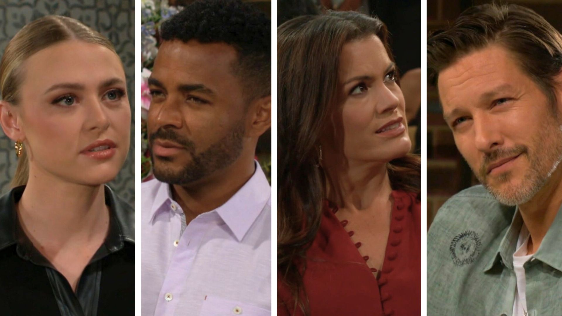 Claire, Nate, Chelsea, and Daniel on The Young and the Restless | Image: JPI