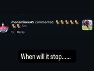 Screenshot of Antoine Semenyo's Instagram story (Image via Instagram)