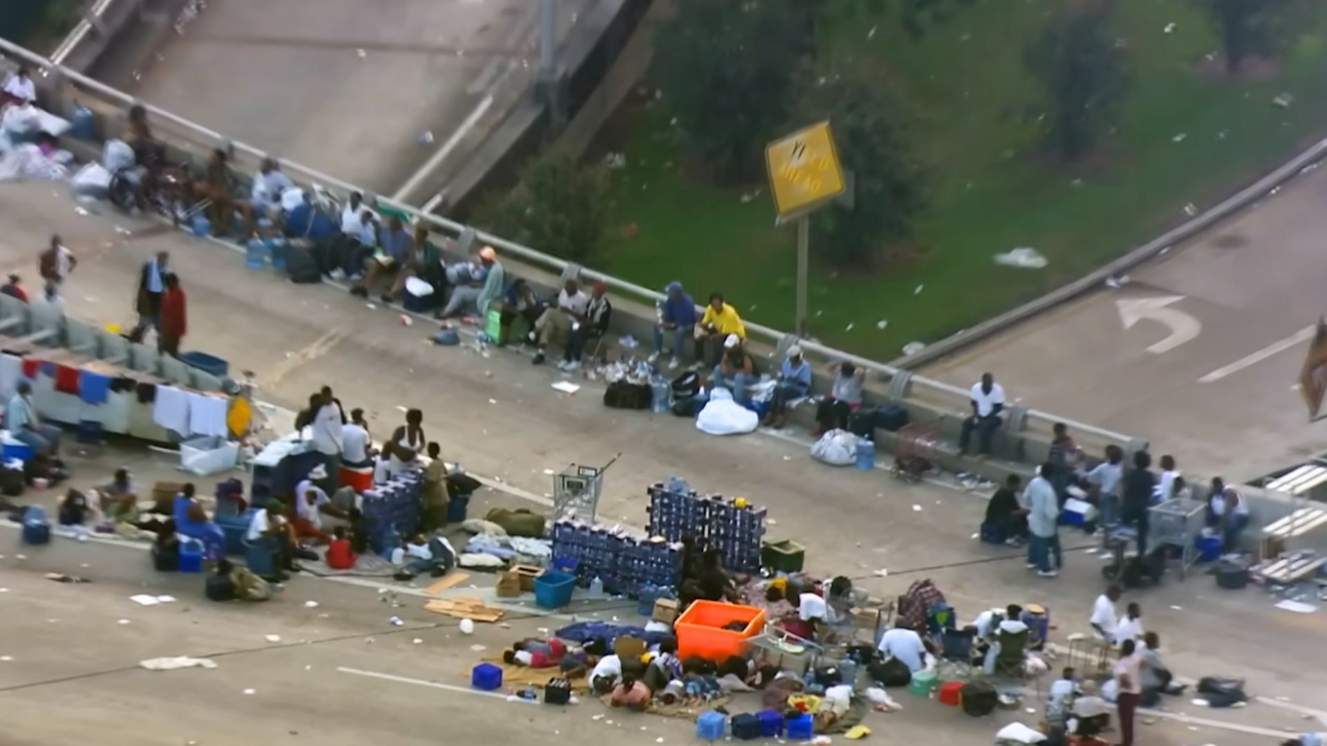 Scene from Katrina: Come Hell and High Water | Image via YouTube/Netflix
