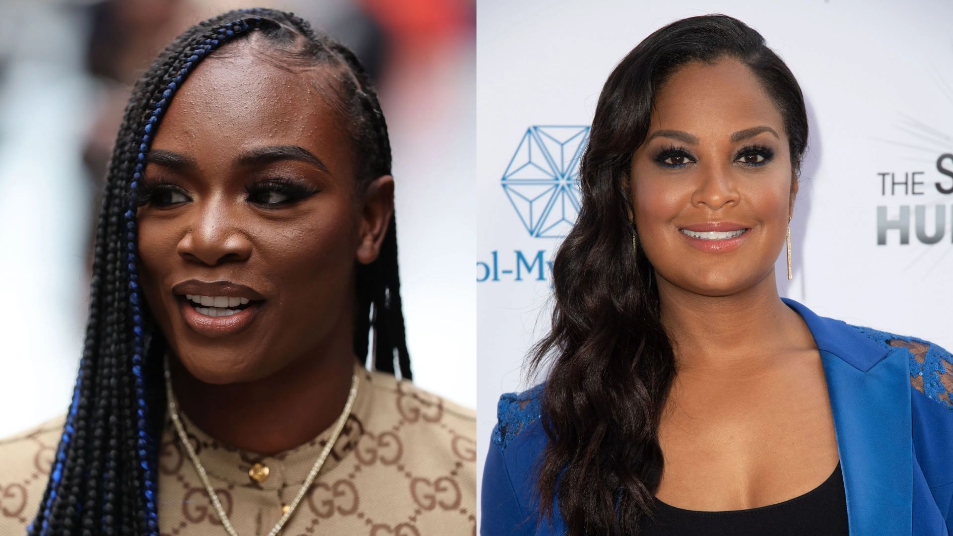 Claressa Shields and  Laila Ali (Images via Getty)