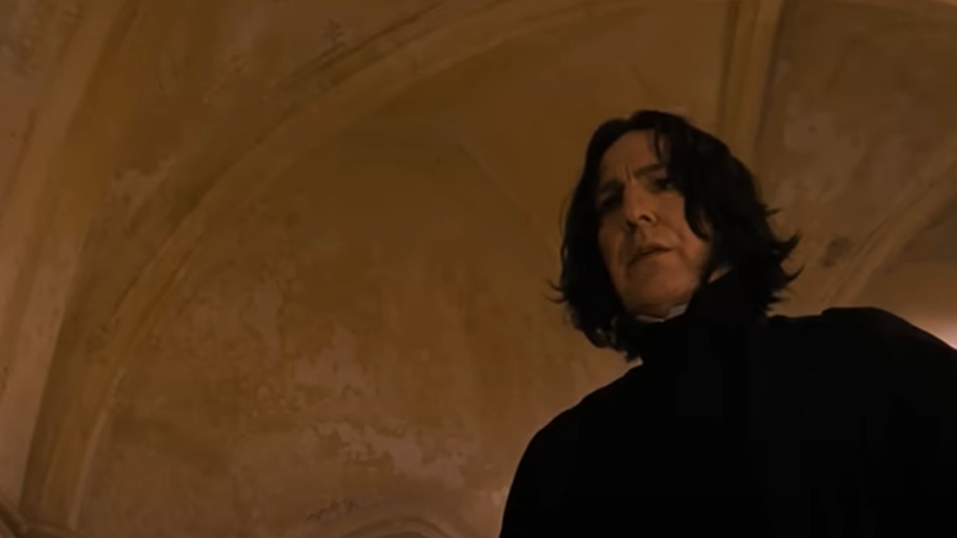 Professor Snape in Harry Potter (Image Source: @harrypotter/ YouTube)