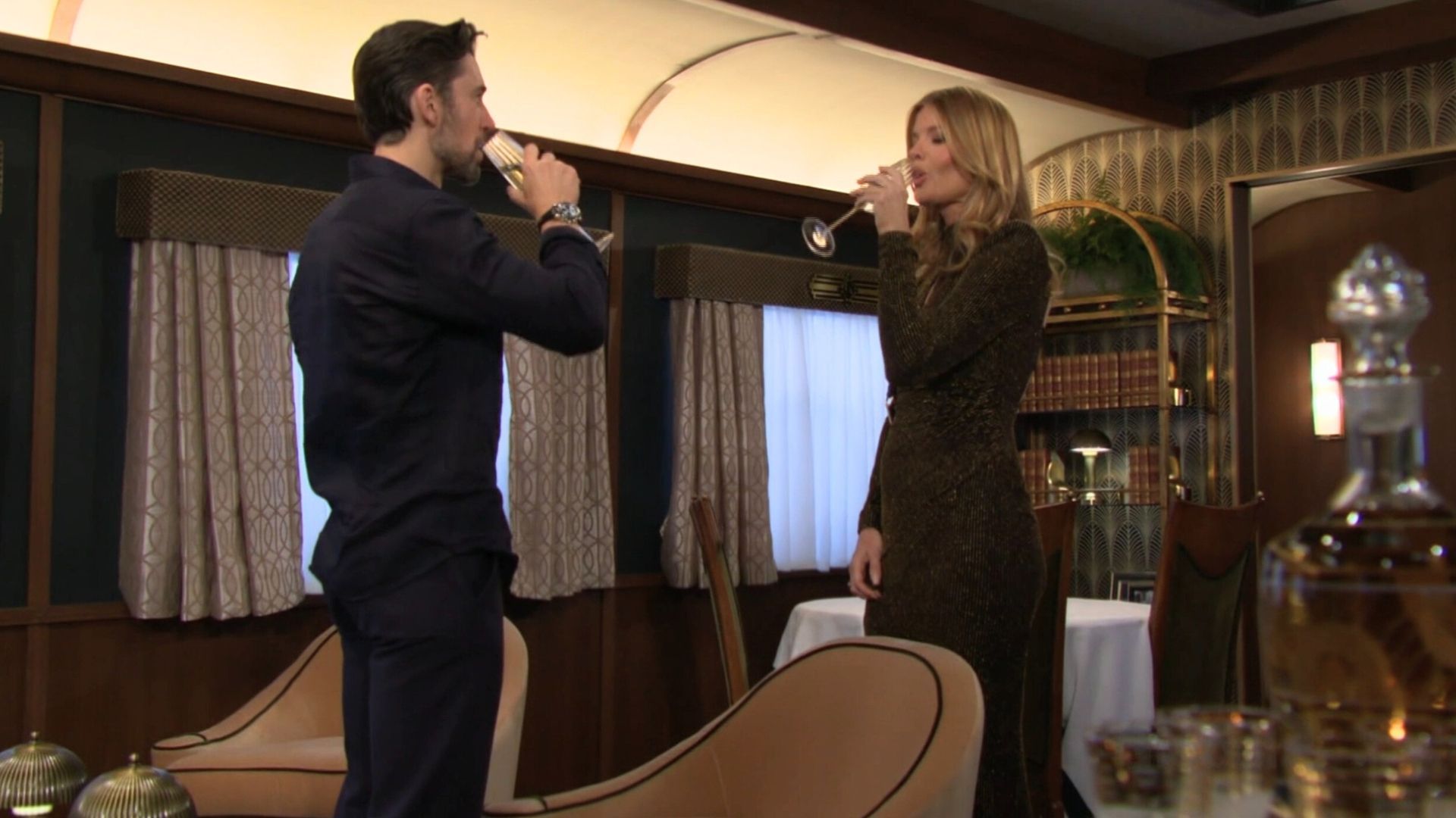 Cane and Phyllis on The Young and the Restless | Image: CBS