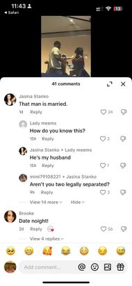 Jasina Stanko claims Brandon is married (image via @PumpRules on TikTok)
