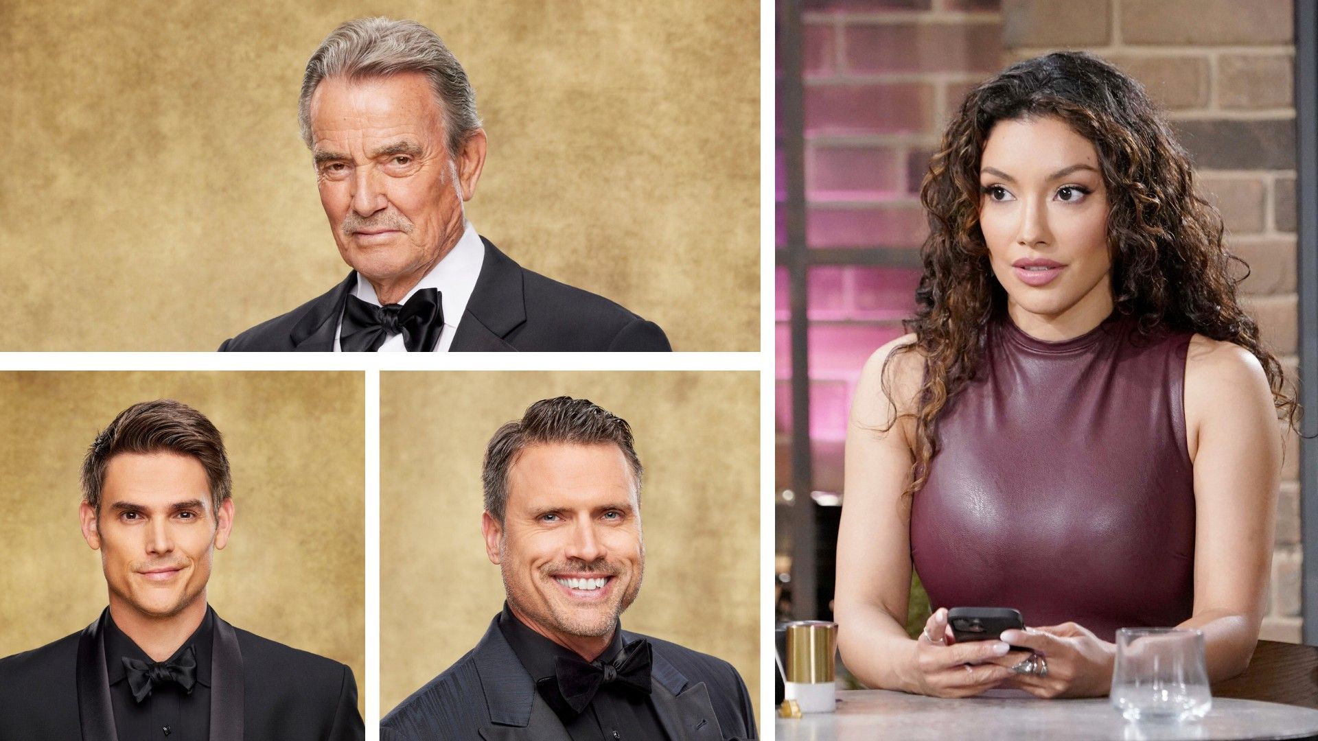 Audra Charles (Zulekya Silver) could set her sights on Victor (Eric Braeden), Nick (Joshua Morrow) or Adam (Mark Grossman) on The Young and the Restless | Image: JPI, Sonya Flemming, CBS