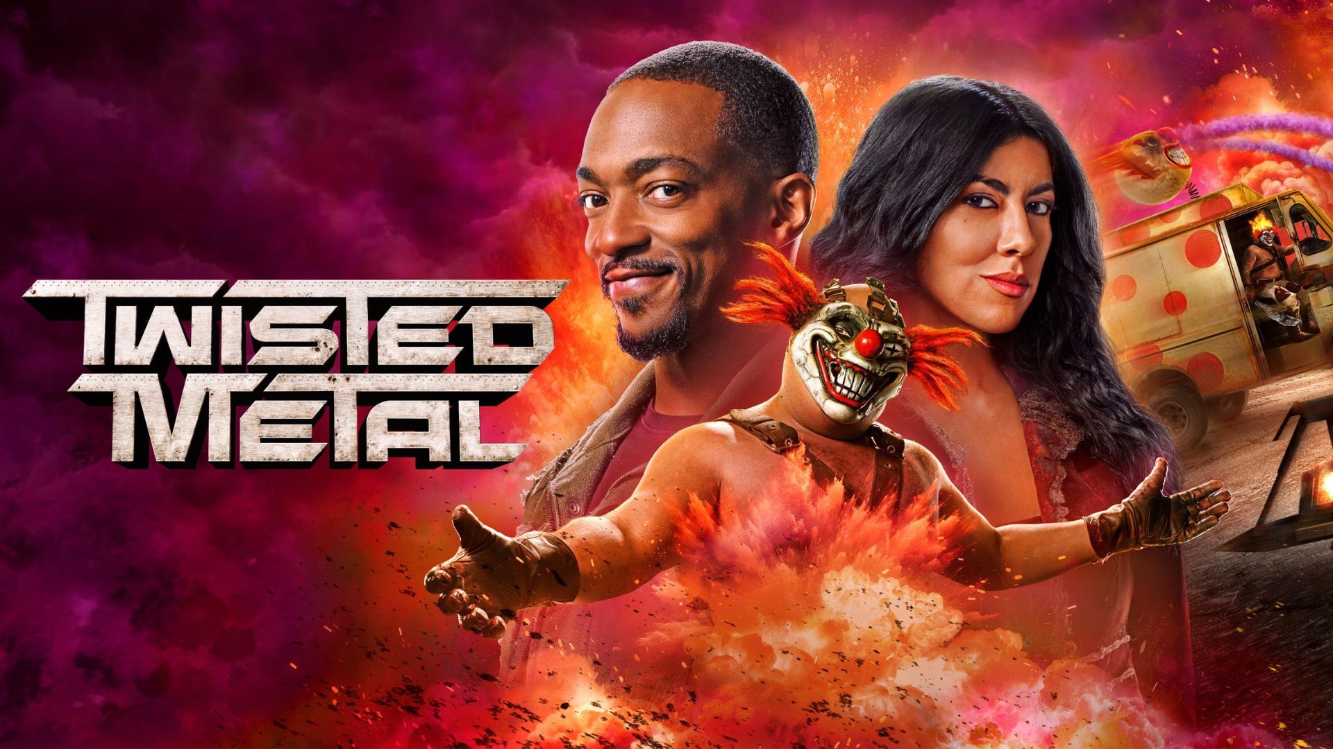 Promotional poster for Twisted Metal | Image via Peacock