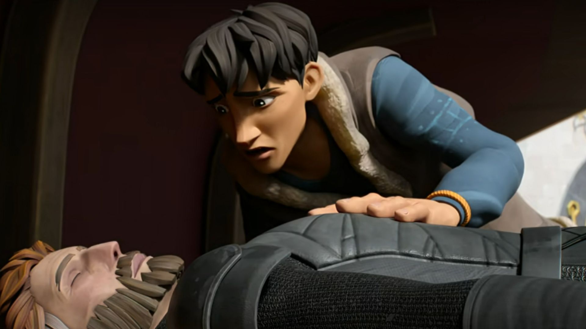 Wolf King Season 1 Finale - Mack &amp; Drew (Image Via. Netflix)