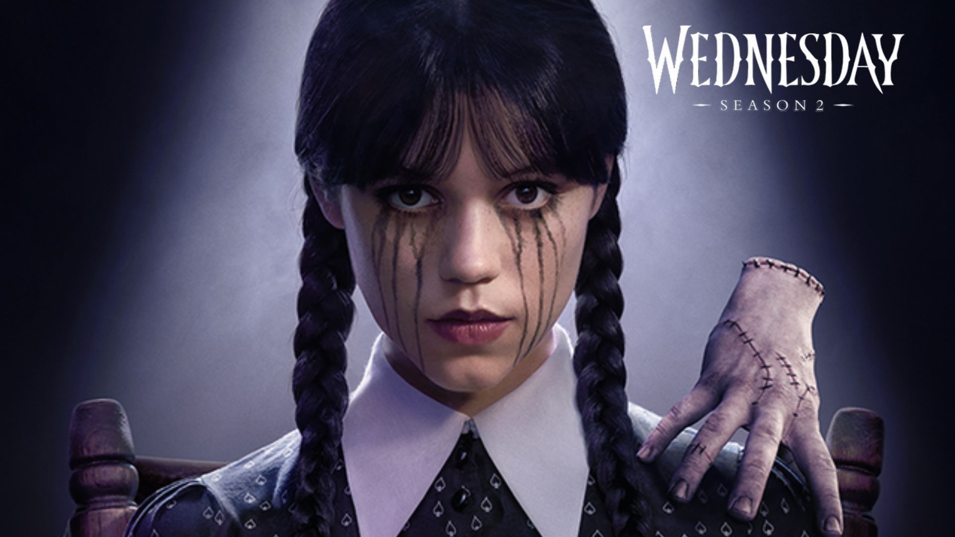 Wednesday Addams &amp; Thing. (Image Via: @netflix, X)