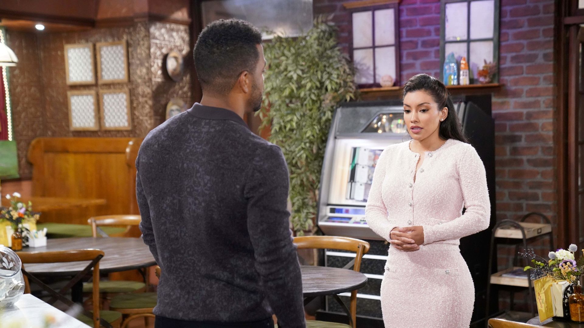 Audra confesses to Nate on The Young and the Restless | Image: JPI