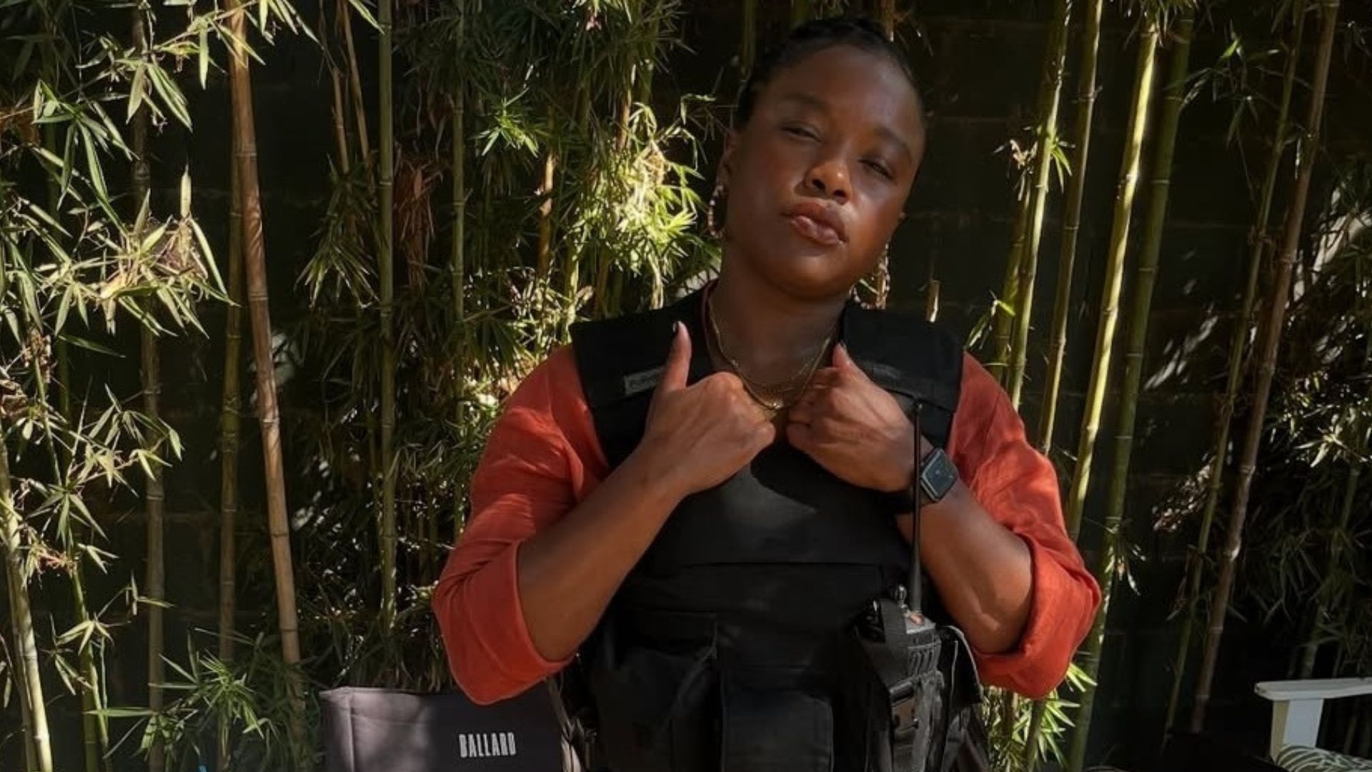 Courtney Taylor portrays Zamira Parker in Ballard (Image Via Instagram/@thisiscourtneytaylor)