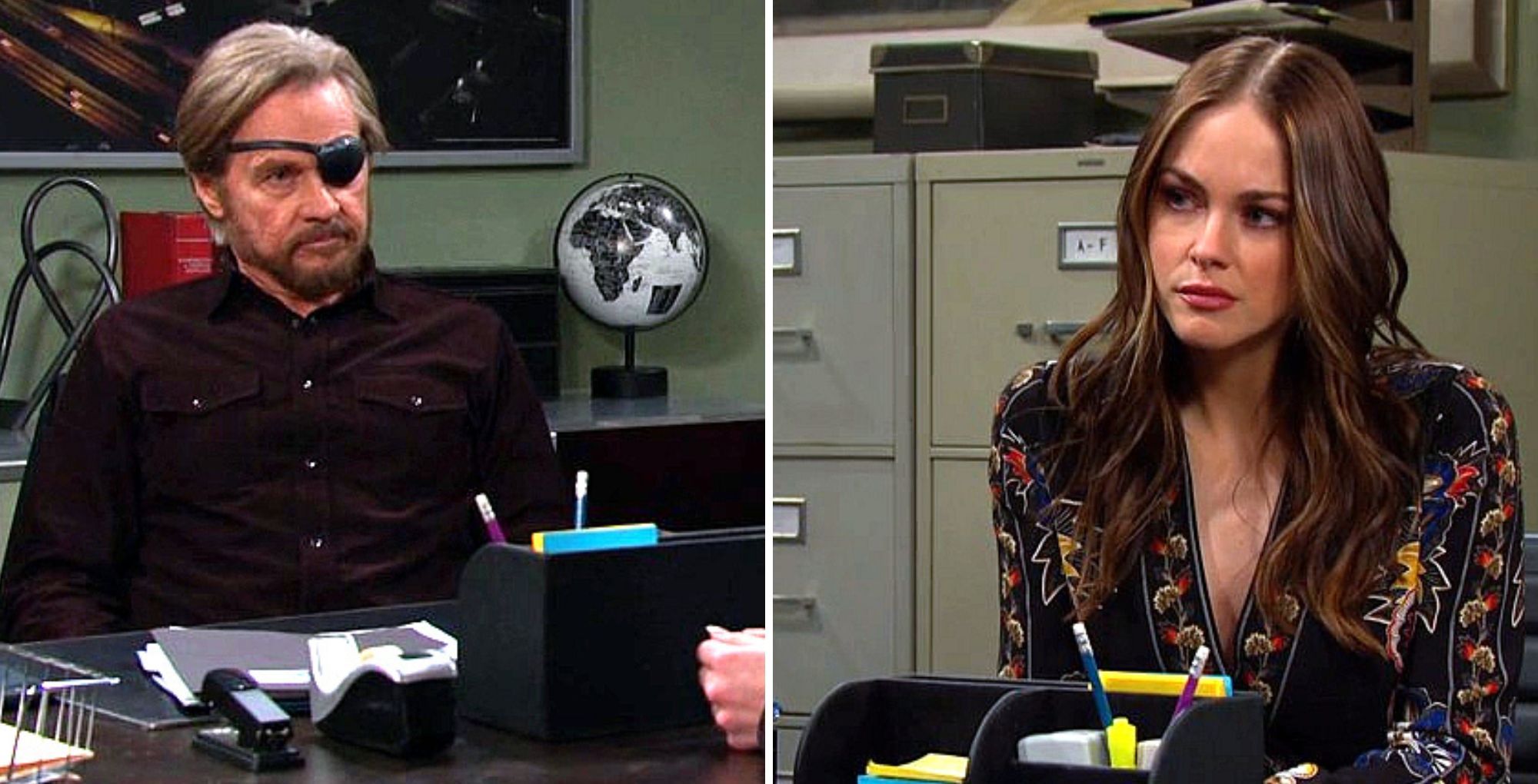 Days of Our Lives&#039; Steve and Stephanie. | Image Source: Peacock