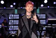 Machine Gun Kelly Visit's SiriusXMs “The Howard Stern Show” - Source: Getty