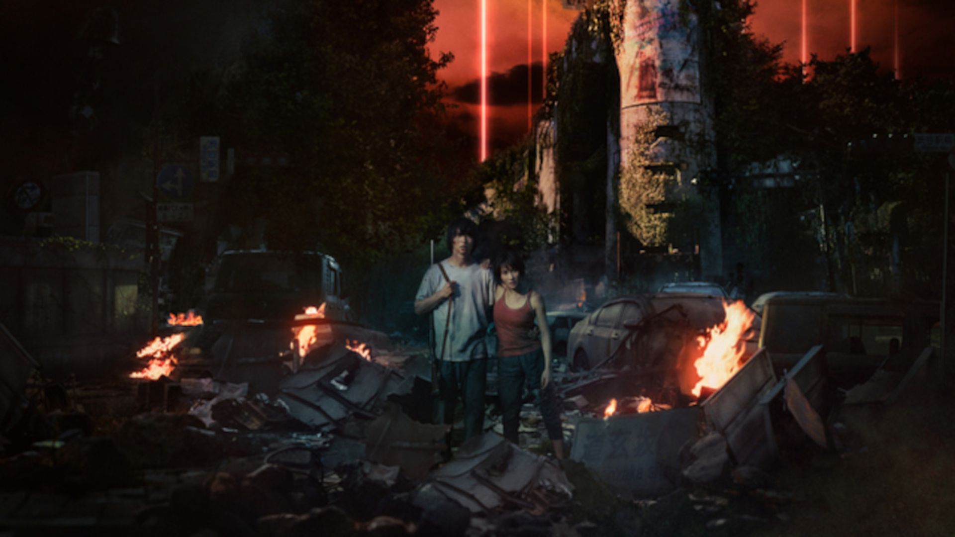 Where was Alice in Borderland shot? (Image via Netflix)