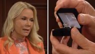 B&B's Brooke and Nick's engagement ring | Image: CBS